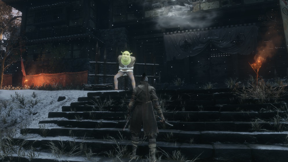 Мод Shrek The Ogre для Sekiro: Shadows Die Twice
